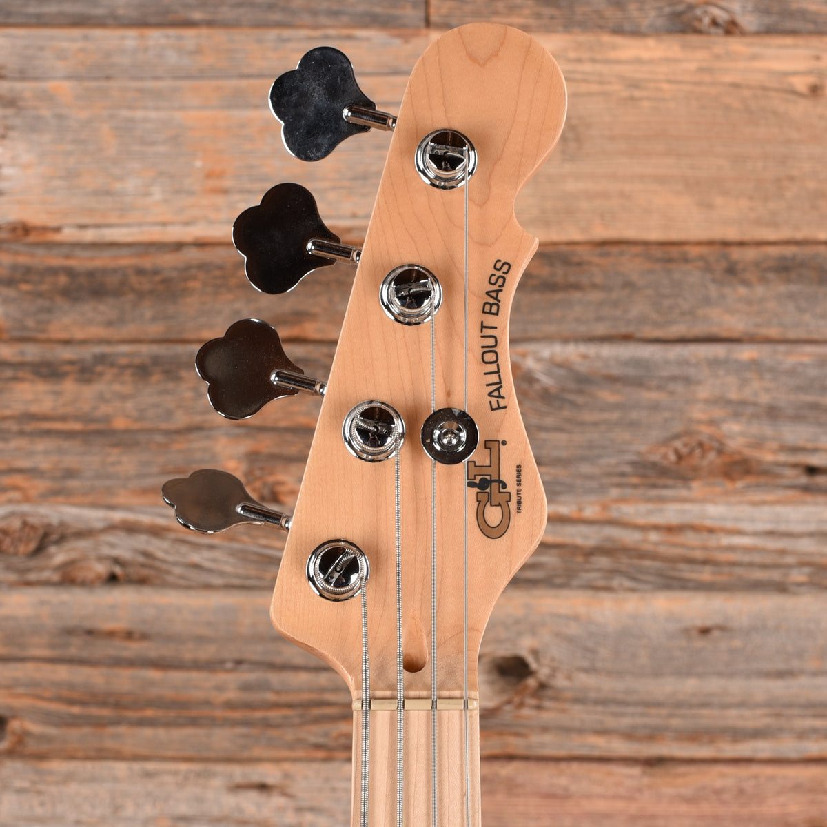G&L Fallout Candy Apple Red Bass Guitars
