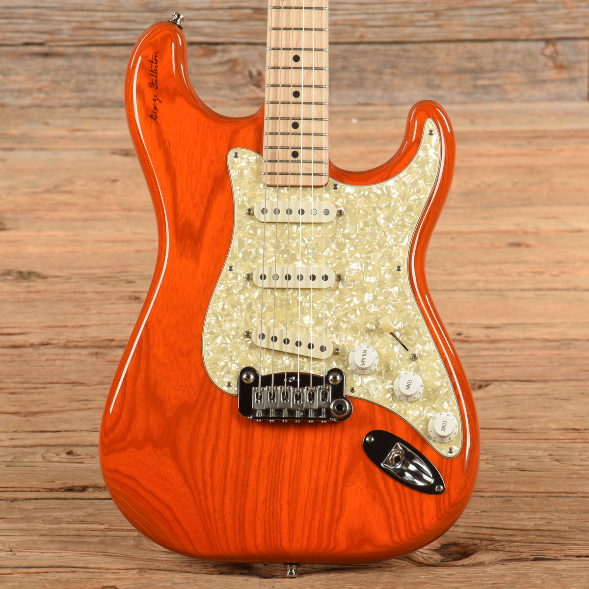 G&L George Fullerton Signature Orange 1997 Electric Guitars / Solid Body