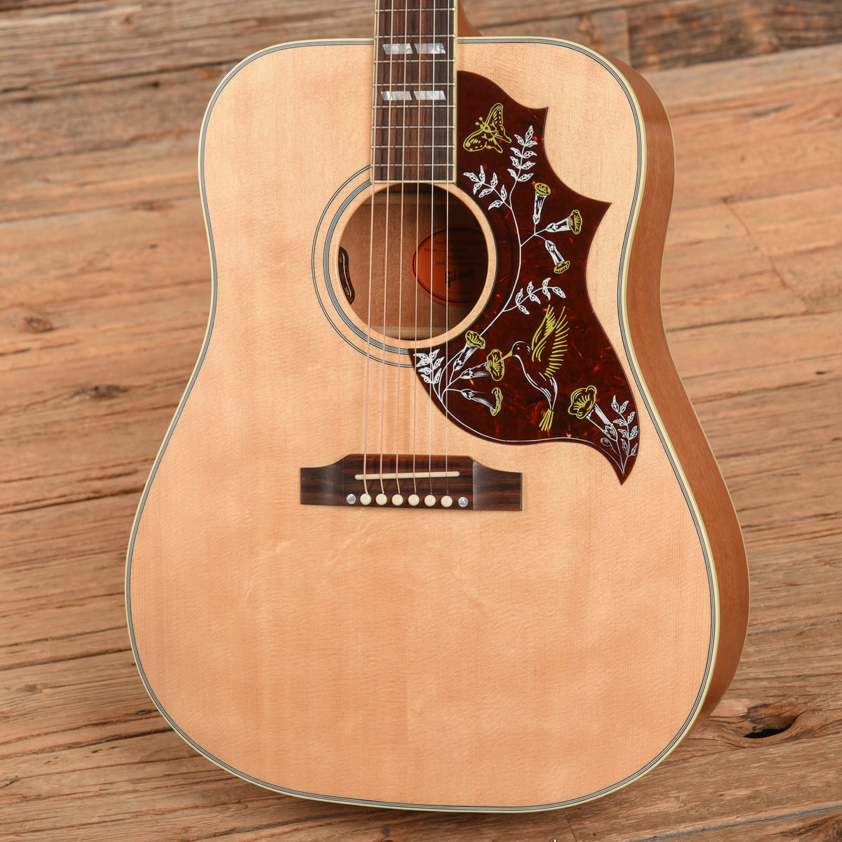 Gibson Hummingbird Faded Natural 2024 Acoustic Guitars / Dreadnought