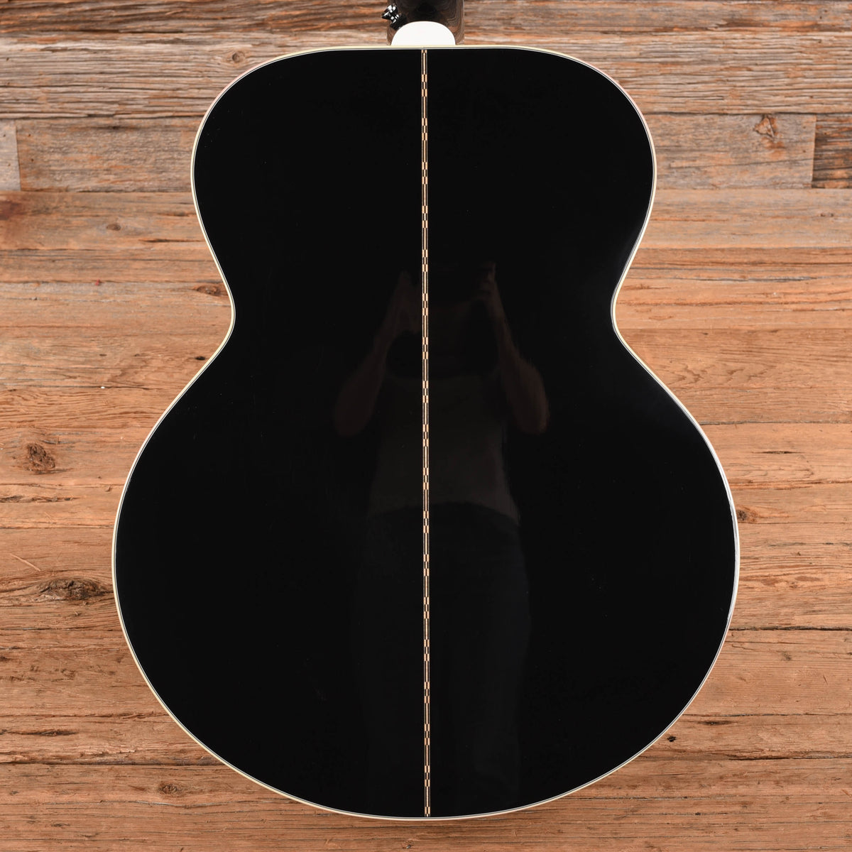 Gibson Custom SJ-200 Custom Ebony 2024 Acoustic Guitars