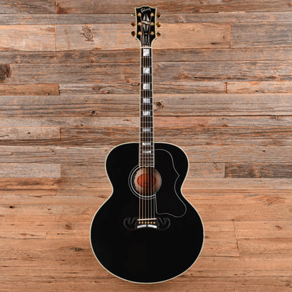 Gibson Custom SJ-200 Custom Ebony 2024 Acoustic Guitars