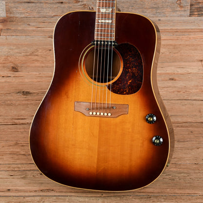 Gibson J-160E Sunburst 1975 Acoustic Guitars / Jumbo