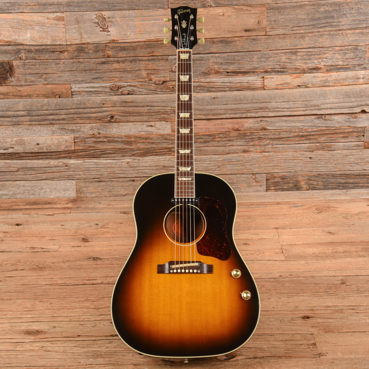 Gibson J160E Sunburst 2000  - Dave Amato of REO Speedwagon Acoustic Guitars / Jumbo