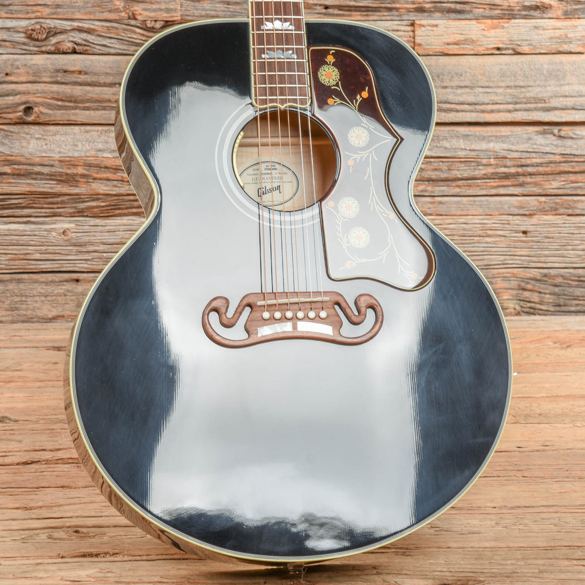 Gibson SJ-200 Standard Ebony 2019 Acoustic Guitars / Jumbo