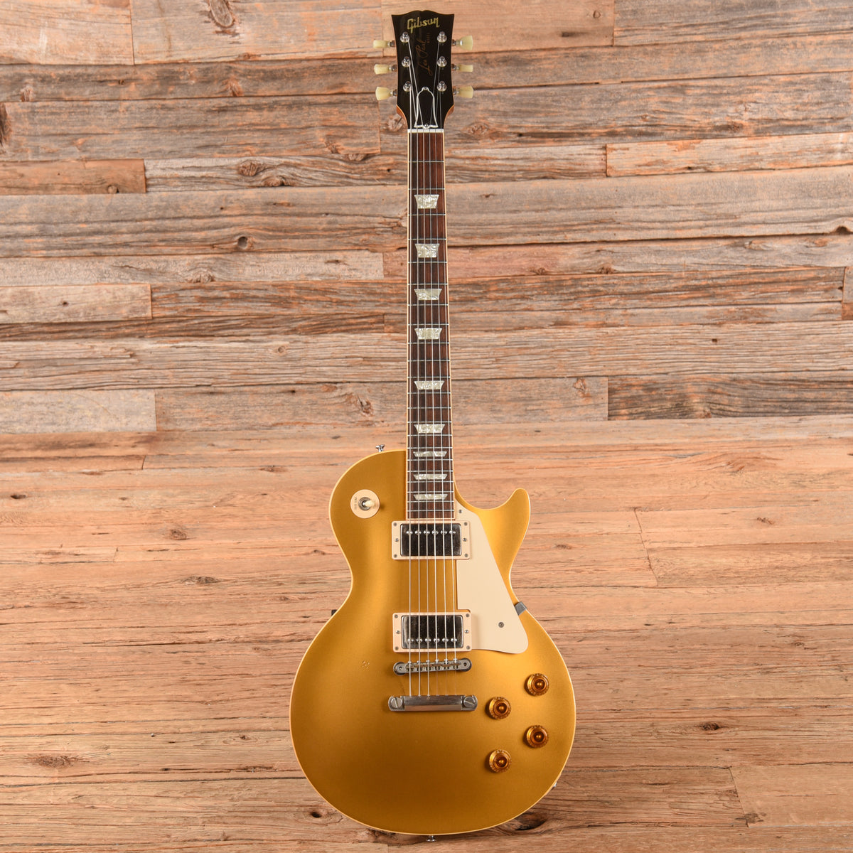 Gibson Custom '57 Les Paul Goldtop Reissue Gold 1997 Electric Guitars
