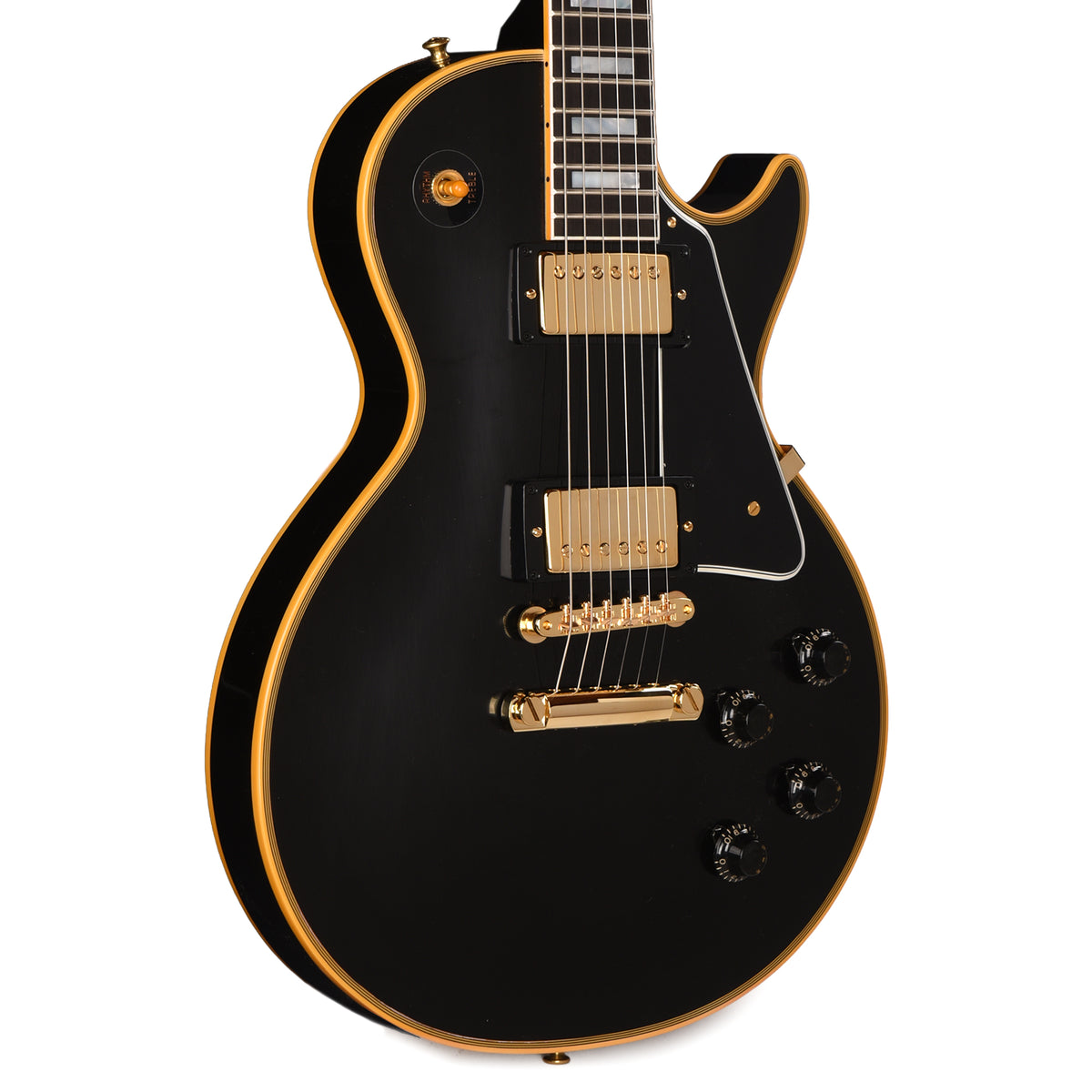 Gibson Custom Shop 1957 Les Paul Custom "CME Spec" Antique Ebony VOS w/Custom "S" Buckers Electric Guitars