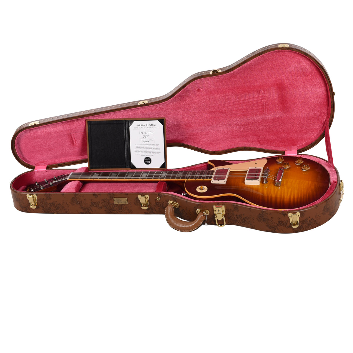 Gibson Custom Shop 1959 Les Paul Standard "CME Spec" Cherry Tea Burst VOS w/60 V2 Neck Electric Guitars