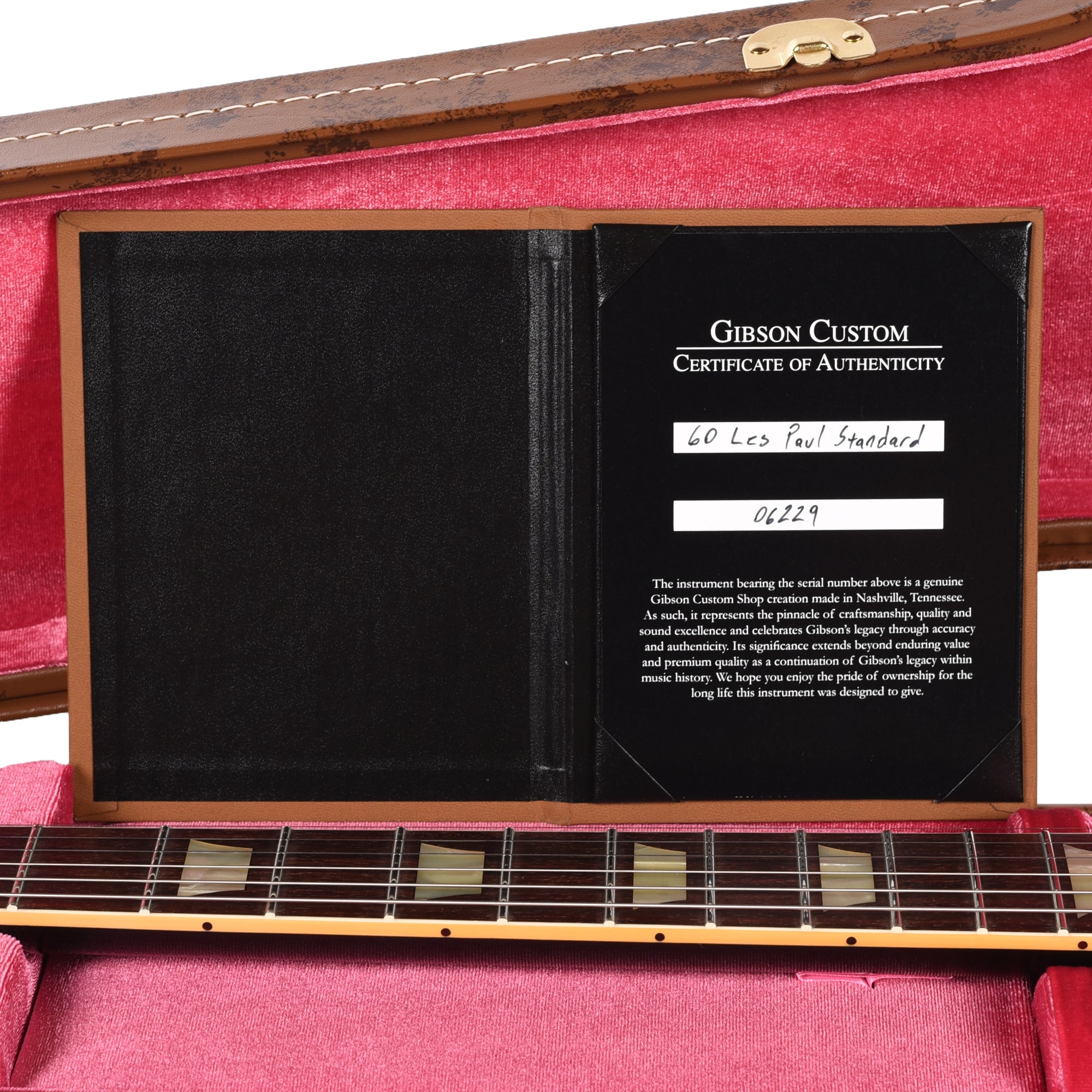 Gibson Custom Shop 1960 Les Paul Standard 