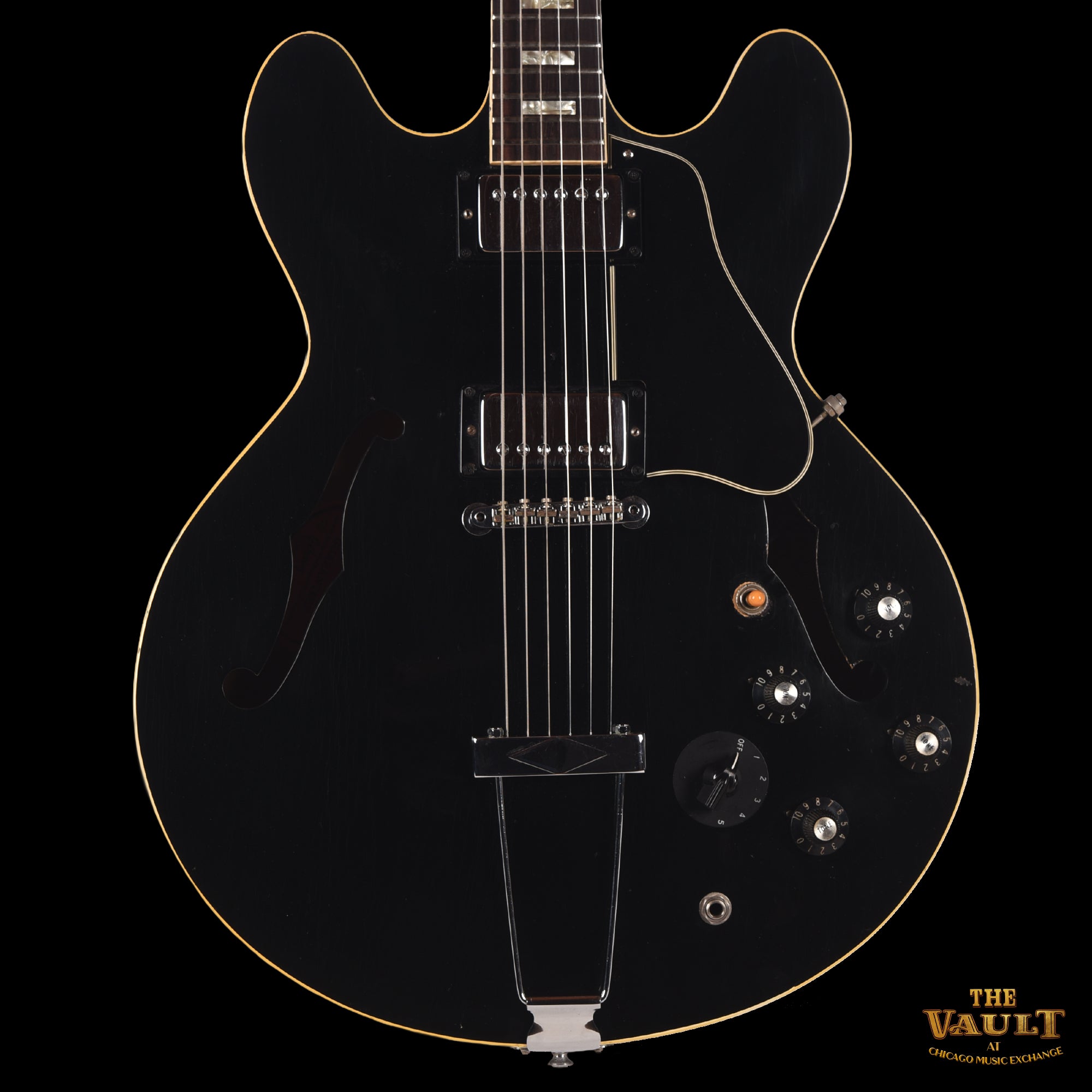 Gibson ES-335 Black 1968 Electric Guitars