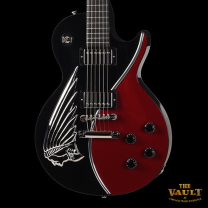 Gibson Les Paul Indian Motorcycle Model w/Display Case Black Electric Guitars