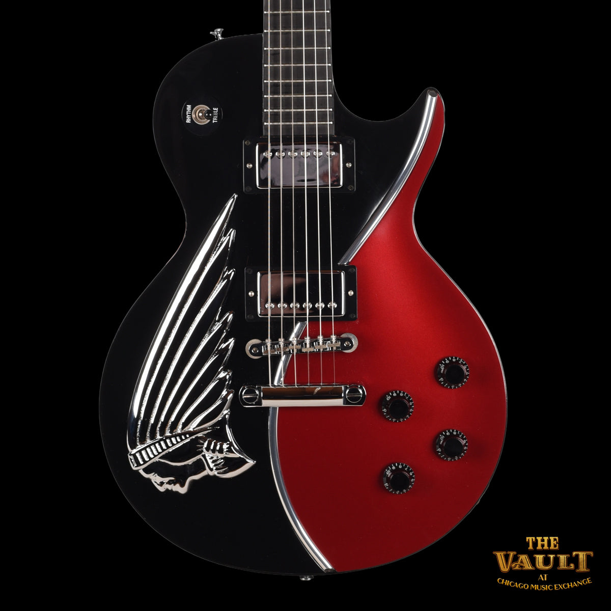 Gibson Les Paul Indian Motorcycle Model w/Display Case Black Electric Guitars