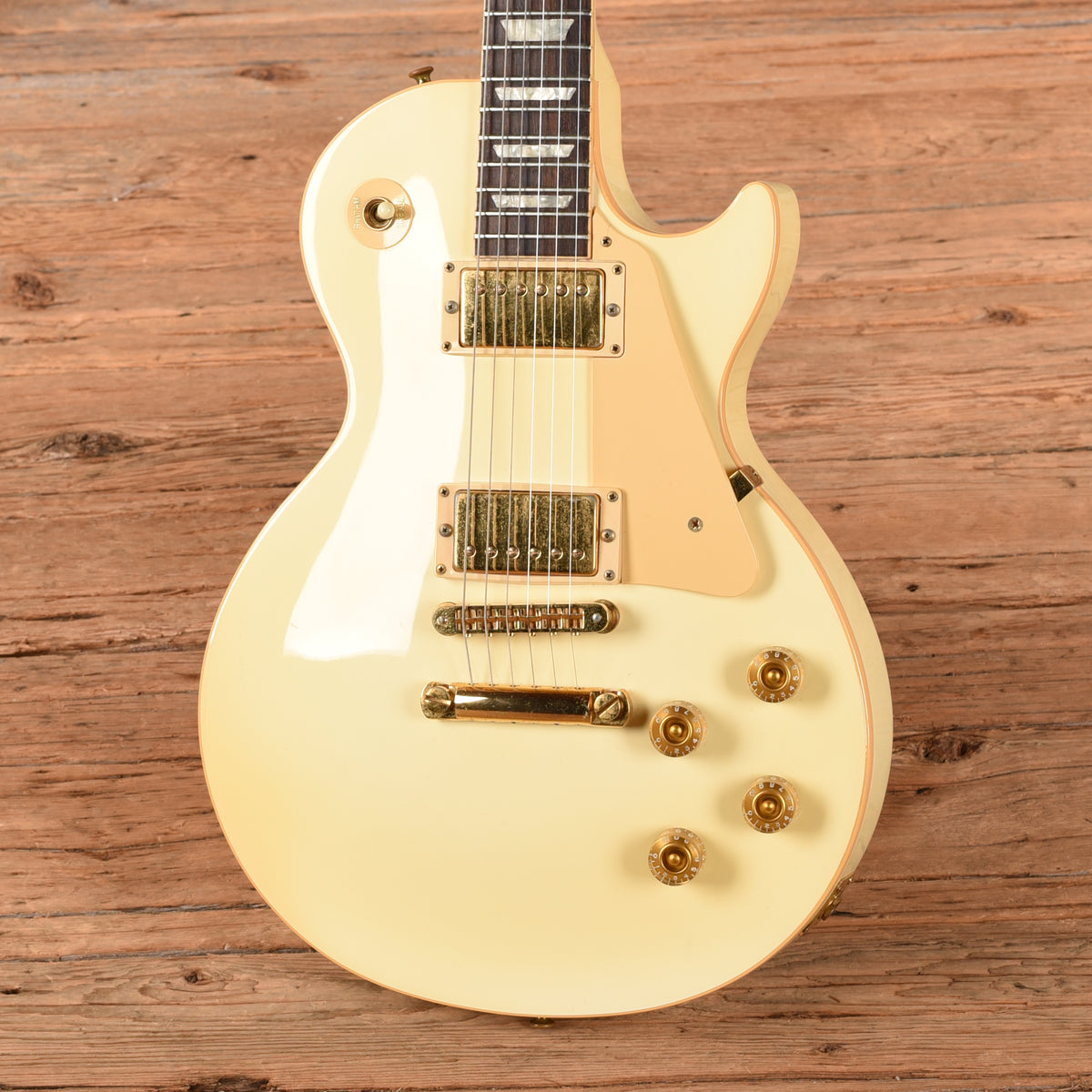 Gibson Les Paul Standard Alpine White 1989 Electric Guitars