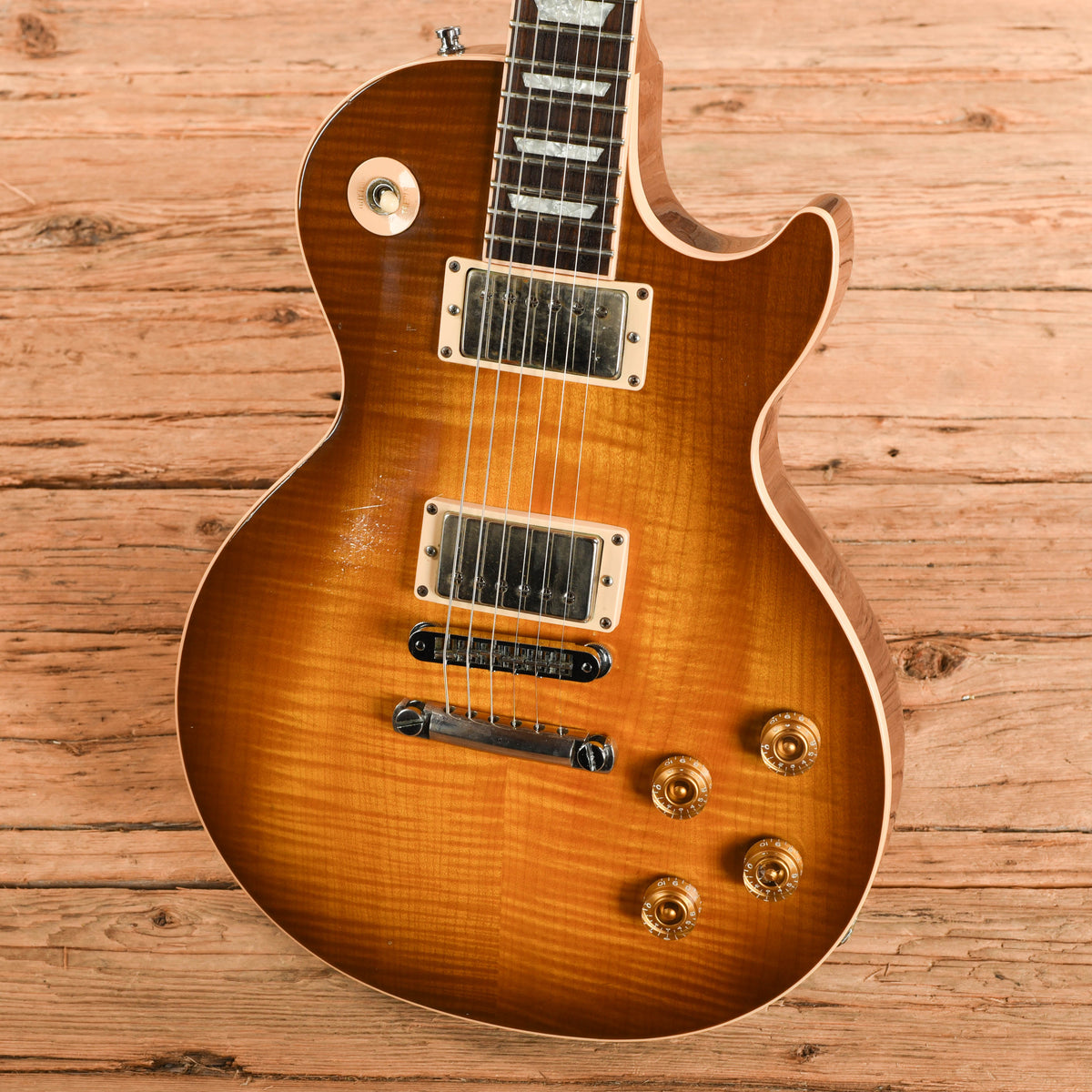 Gibson Les Paul Standard Lemon Burst 2001 Electric Guitars