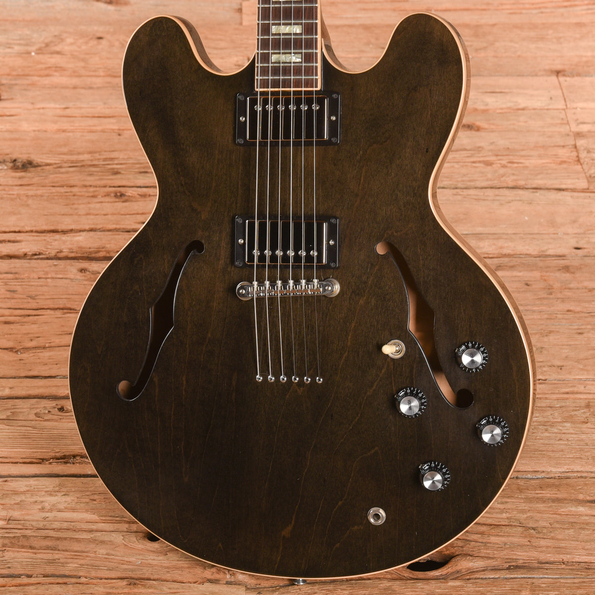Gibson Prototype ES-335 String Through Mocha Brown 2021 Electric Guitars