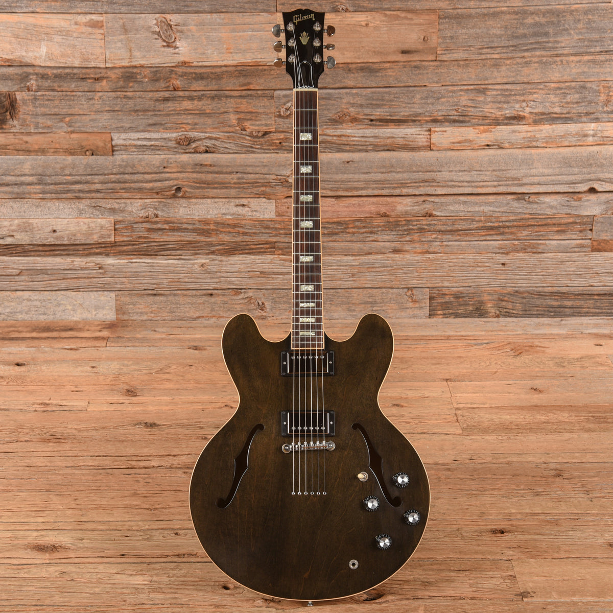 Gibson Prototype ES-335 String Through Mocha Brown 2021 Electric Guitars