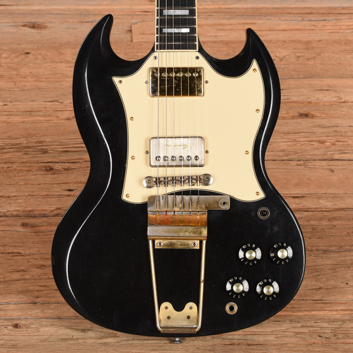 Gibson SG Custom Ebony Refin 1968 Electric Guitars