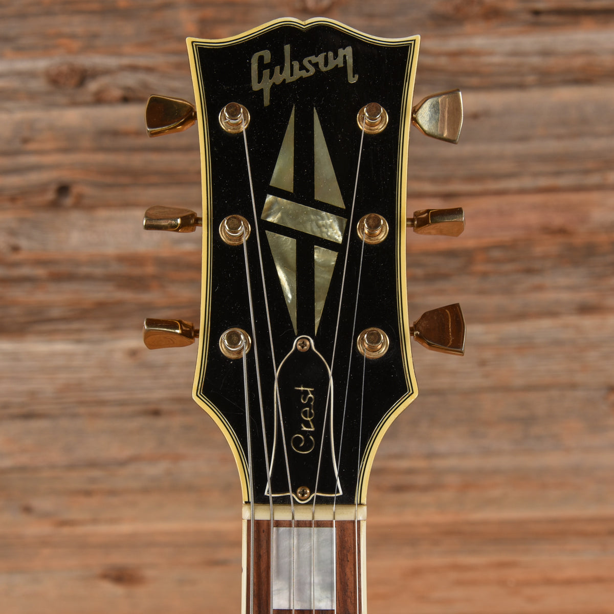 Gibson Crest Gold Natural 1969 Electric Guitars / Hollow Body