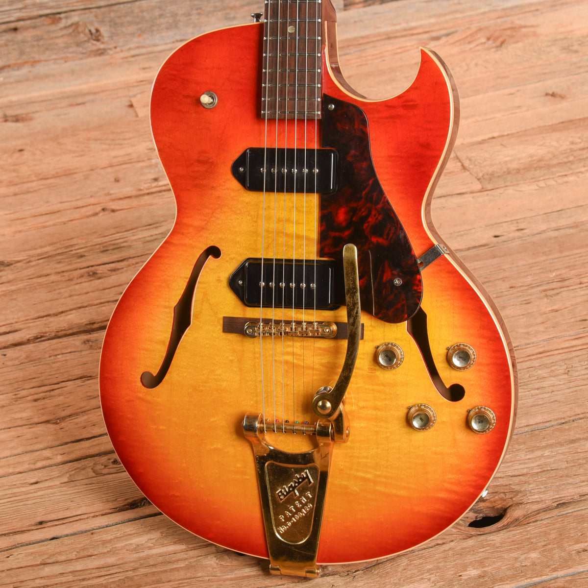 Gibson ES-125 TDC w/Bigsby Sunburst 1965 Electric Guitars / Hollow Body