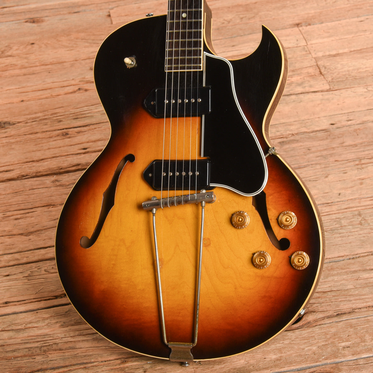 Gibson ES-225TD Sunburst 1958 Electric Guitars / Hollow Body