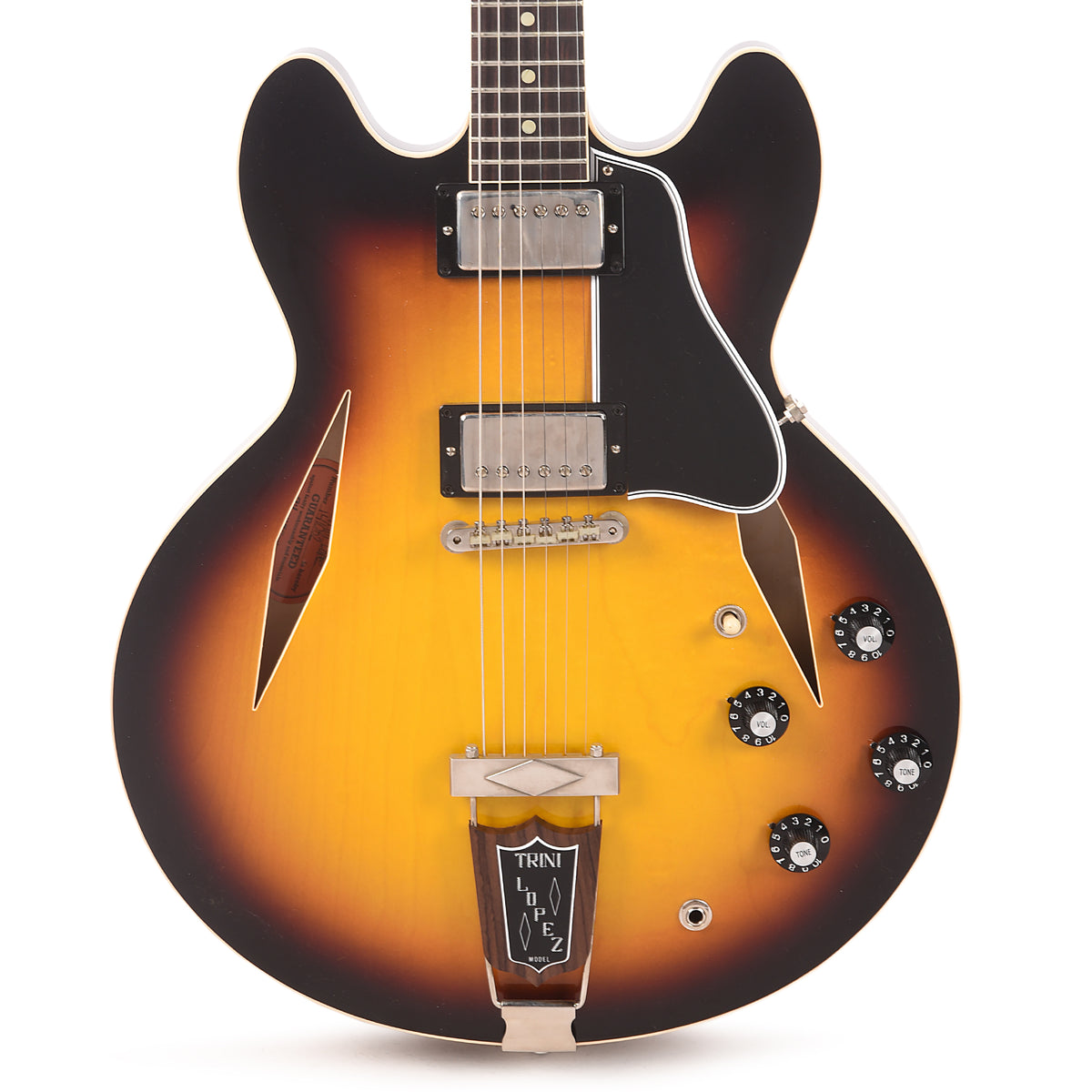Gibson Custom Shop 1964 Trini Lopez Standard "CME Spec" Vintage Burst VOS w/Stinger Electric Guitars / Semi-Hollow