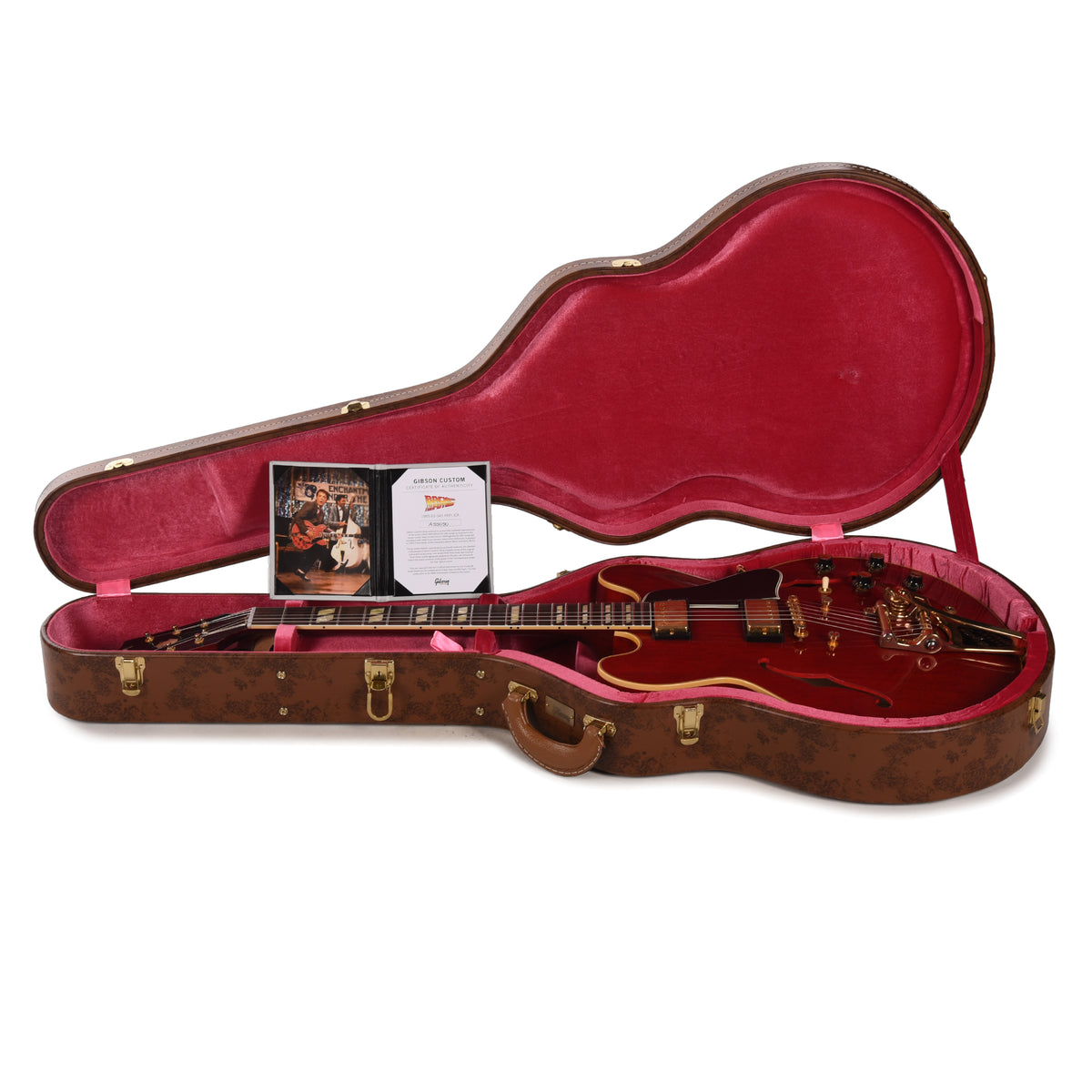 Gibson Custom Shop Collector's Edition Back to the Future "1955" ES-345 Murphy Lab Aged Cherry Electric Guitars / Semi-Hollow