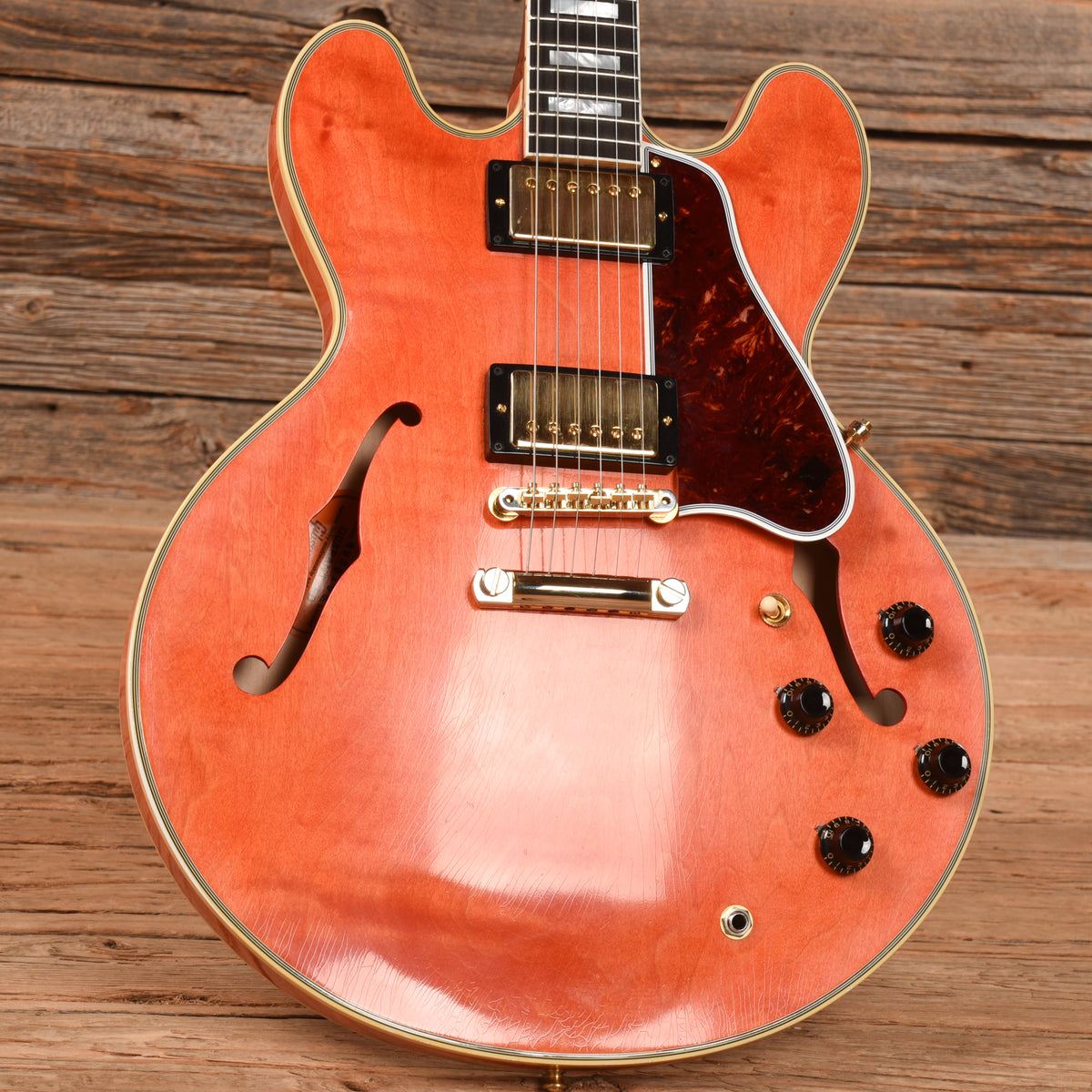 Gibson Custom Shop Murphy Lab '59 ES-355 Reissue Light Aged Watermelon Red 2023 Electric Guitars / Semi-Hollow