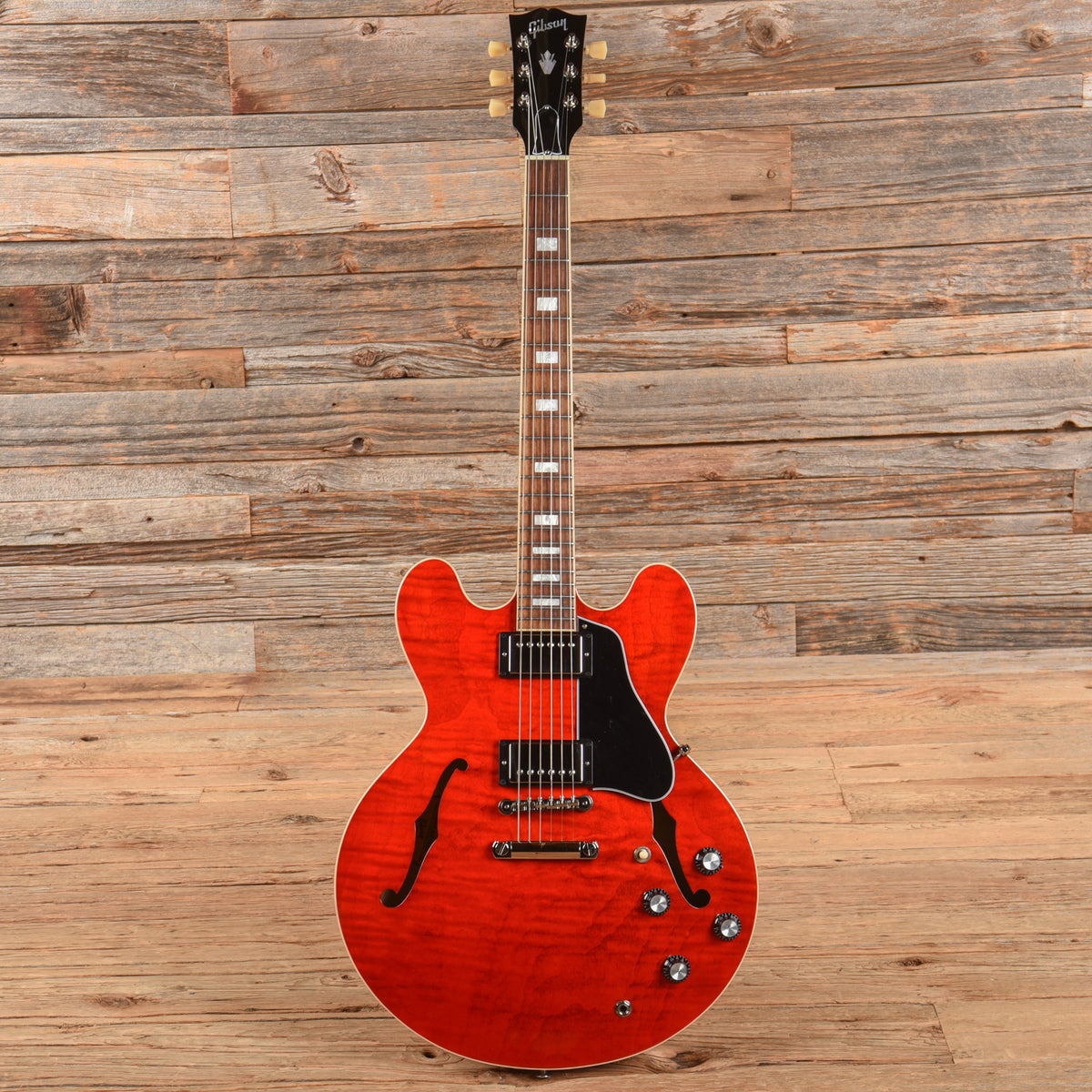 Gibson ES-335 Block Figured Sixties Cherry 2022 Electric Guitars / Semi-Hollow