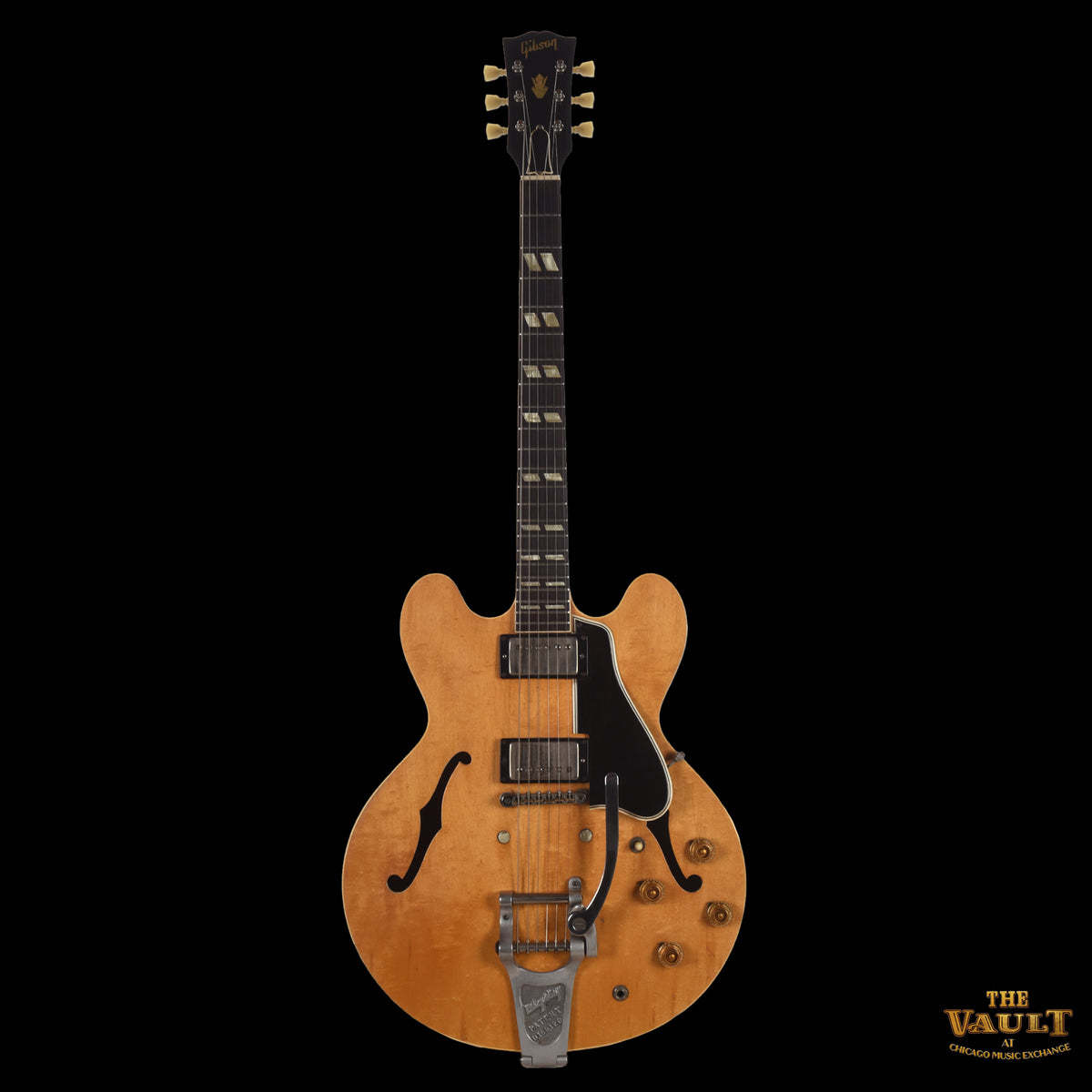 Gibson ES-335 Custom Inlays Natural 1960 Electric Guitars / Semi-Hollow