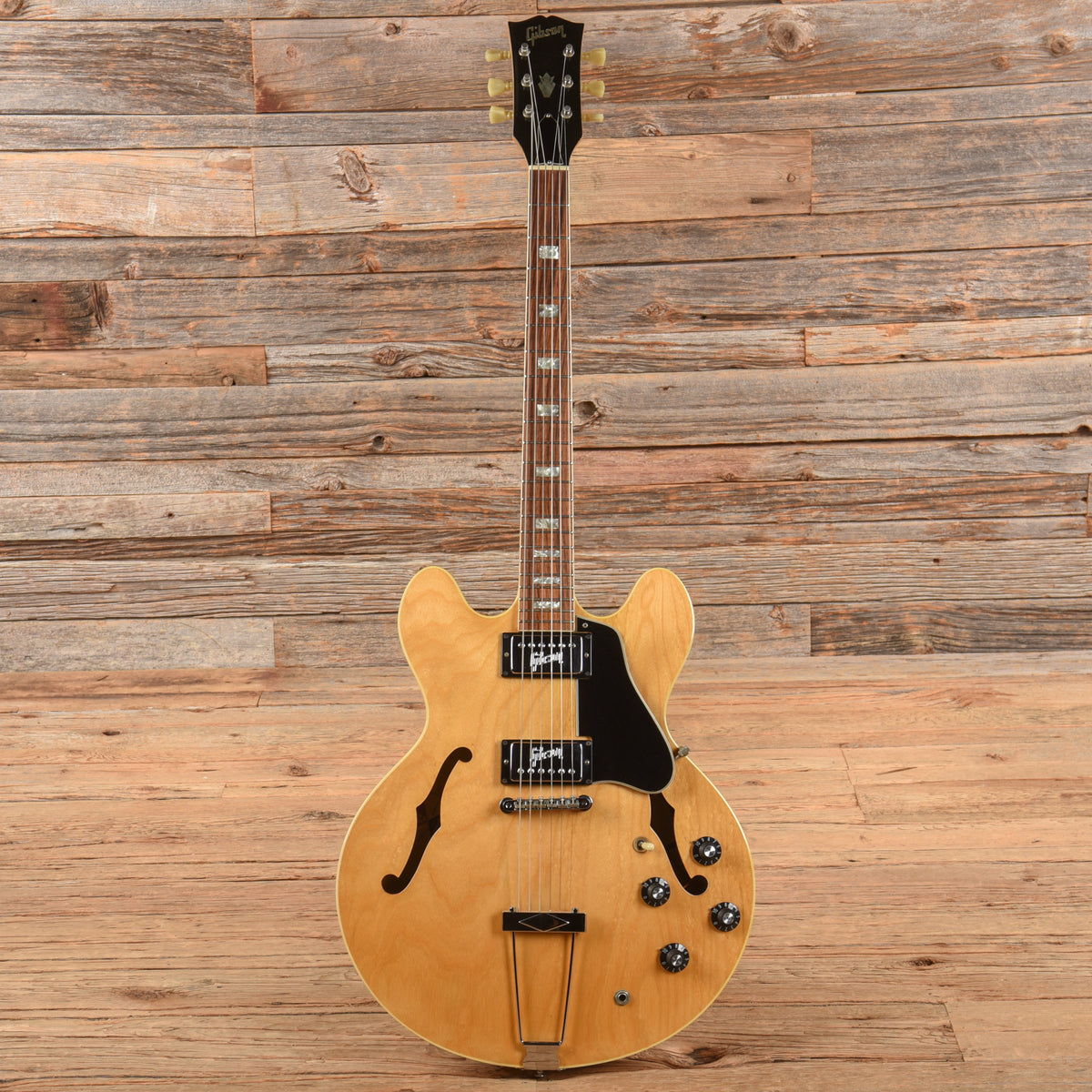 Gibson ES-340 Natural 1972 Electric Guitars / Semi-Hollow