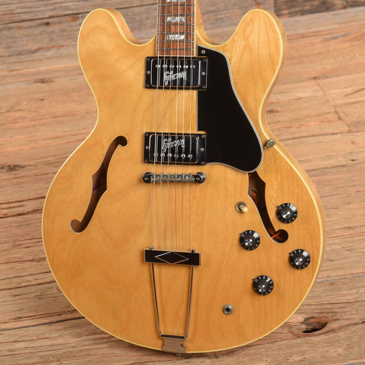 Gibson ES-340 Natural 1972 Electric Guitars / Semi-Hollow