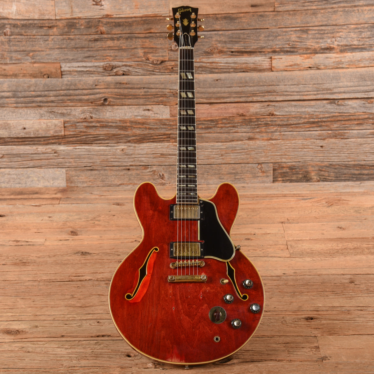 Gibson ES-345 Cherry 1963 Electric Guitars / Semi-Hollow