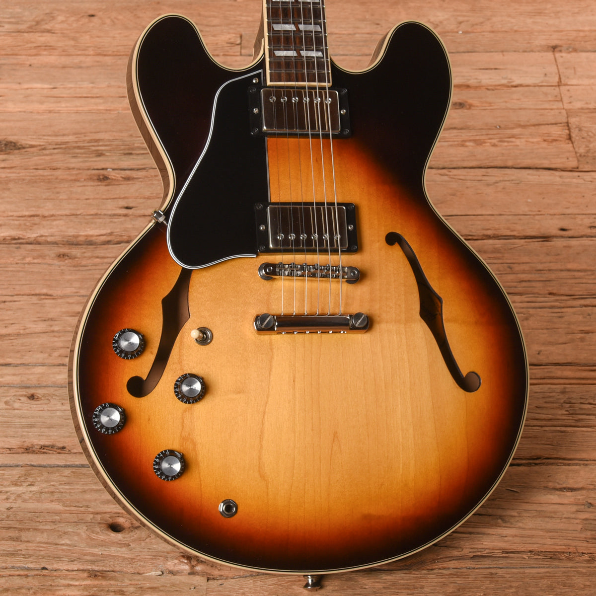 Gibson ES-345 Vintage Sunburst 2023 LEFTY Electric Guitars / Semi-Hollow