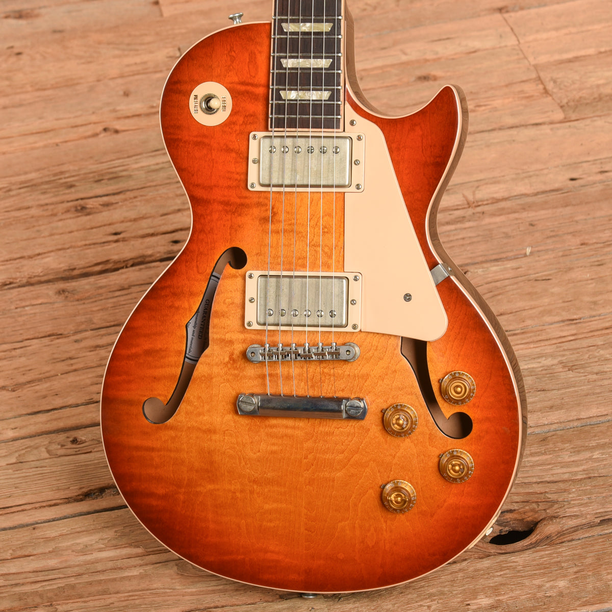 Gibson ES Les Paul Sunburst 2015 Electric Guitars / Semi-Hollow