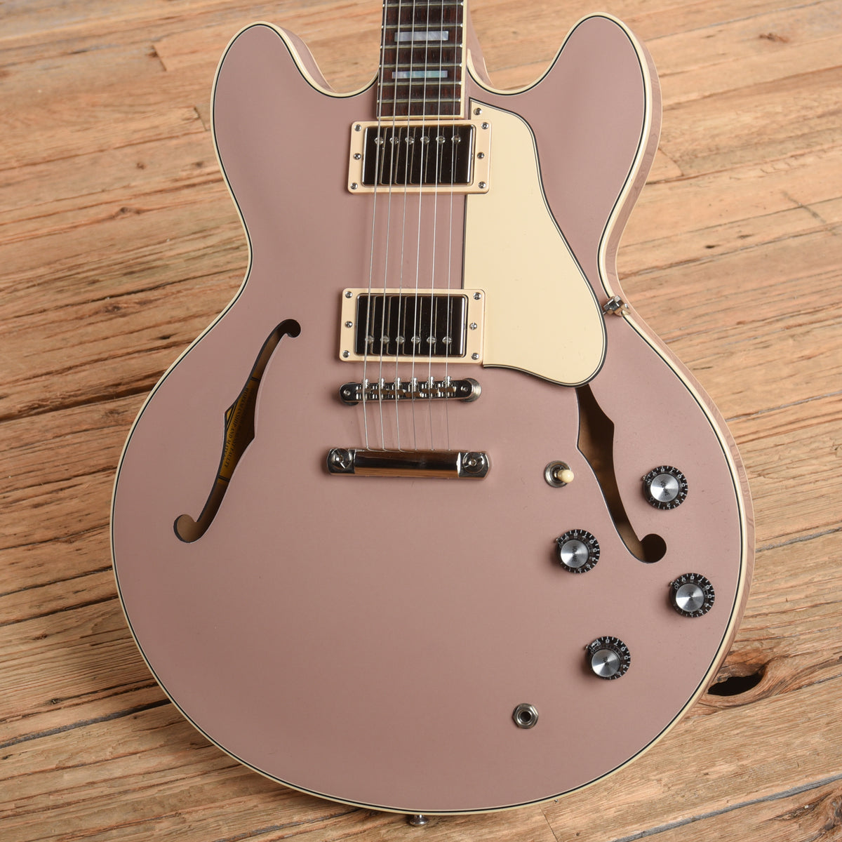 Gibson Memphis ES-335 Big Block Retro Wood Rose 2018 Electric Guitars / Semi-Hollow