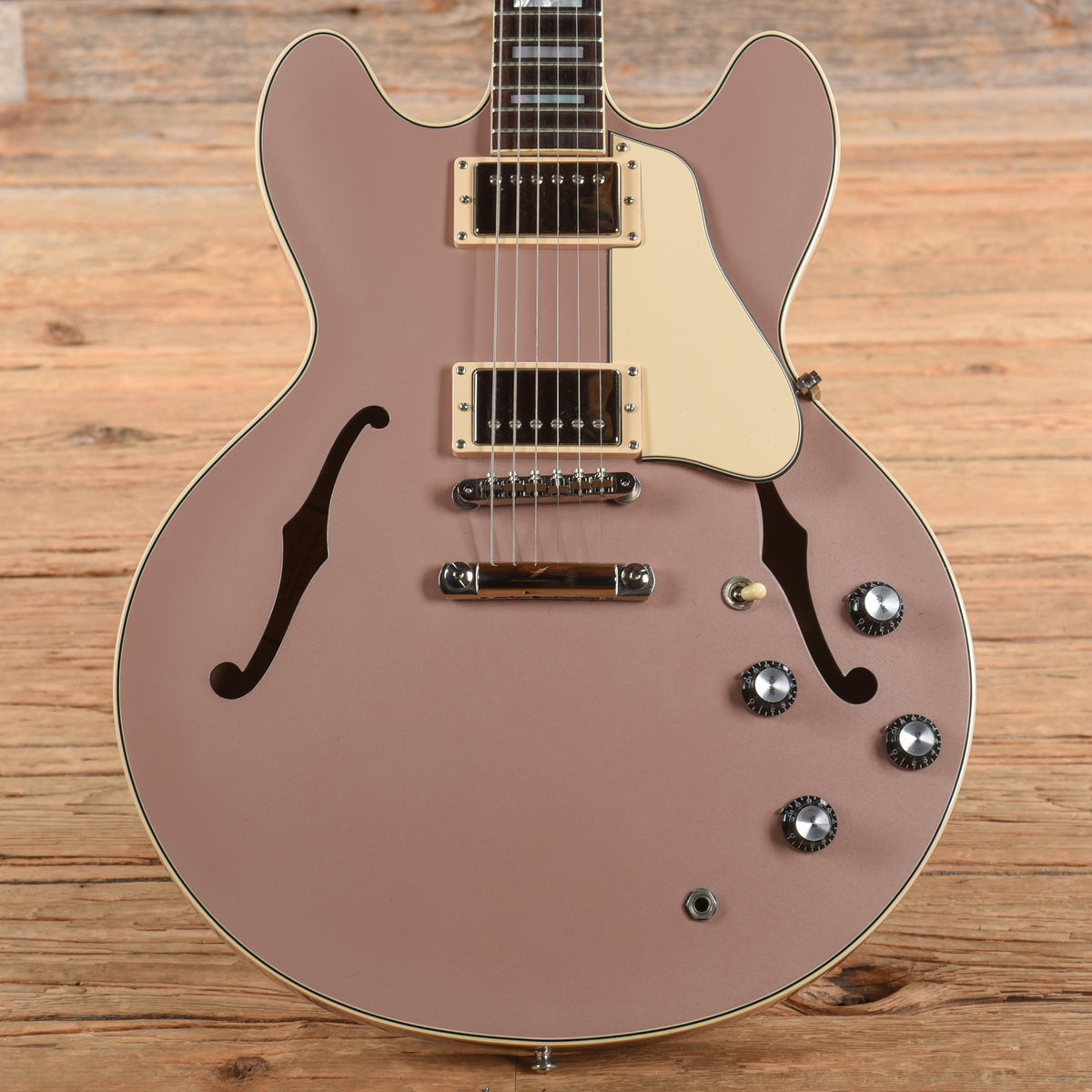 Gibson Memphis ES-335 Big Block Retro Wood Rose 2018 Electric Guitars / Semi-Hollow