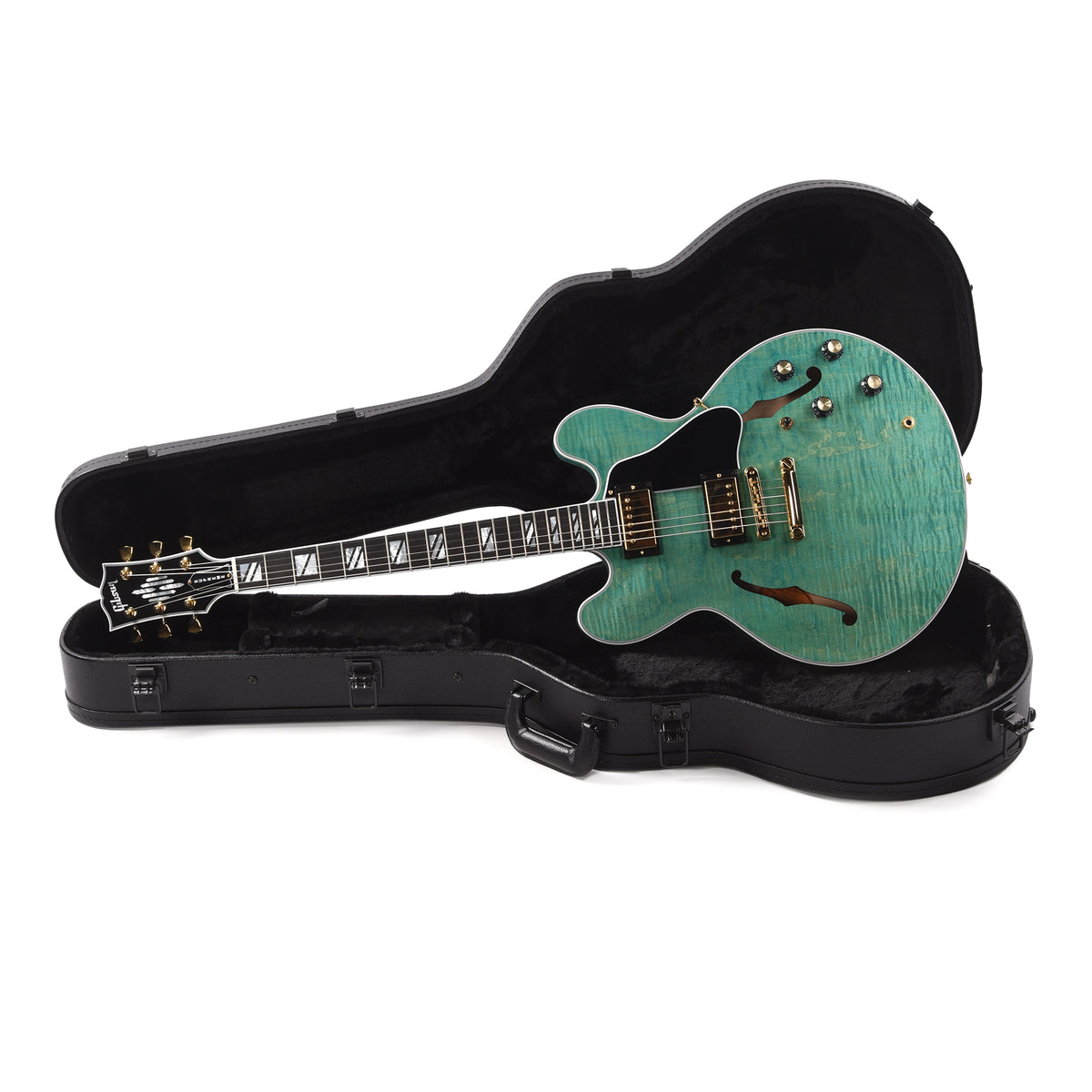 Gibson Modern ES Supreme AAA Maple Seafoam Green Electric Guitars / Semi-Hollow