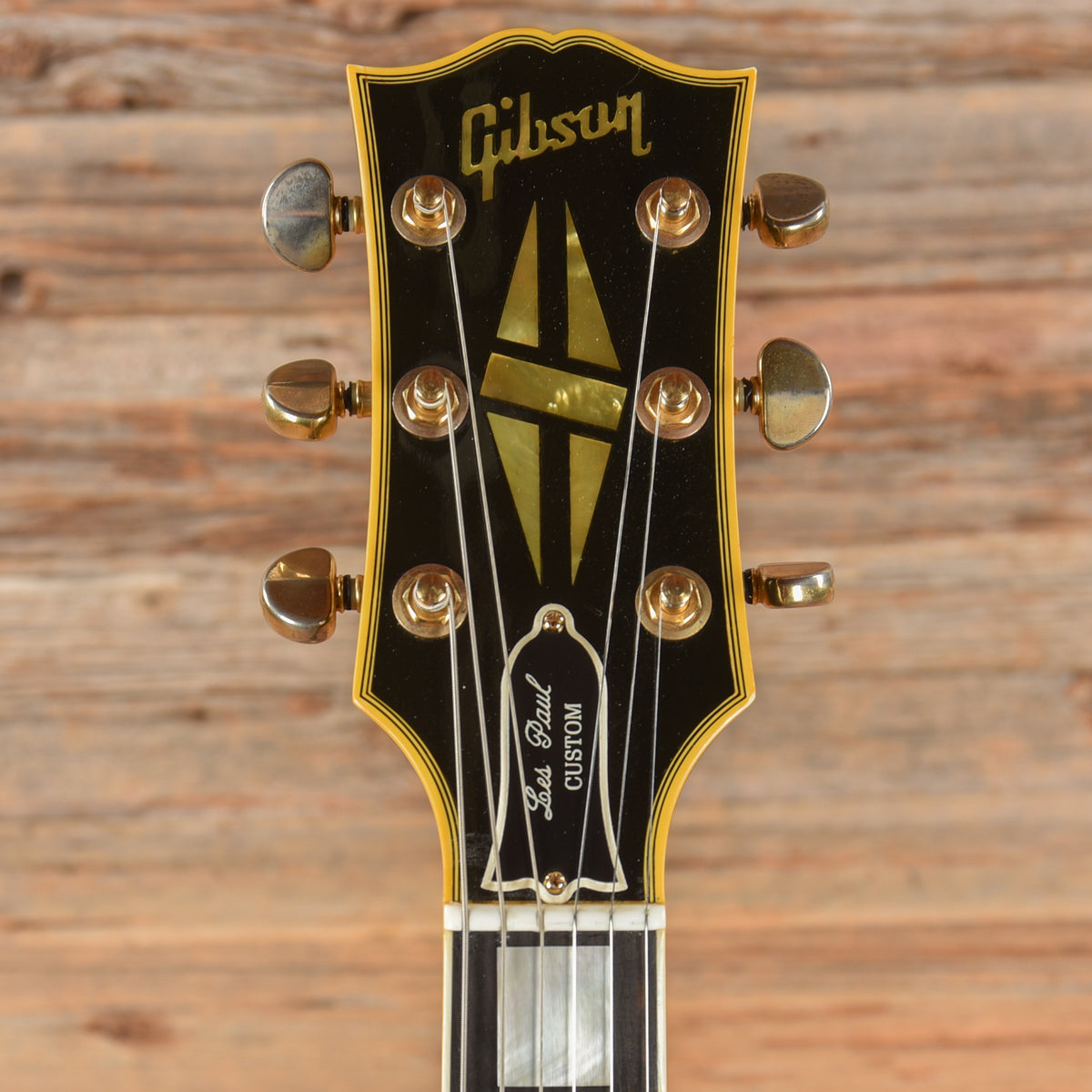 Gibson Art and Historic 57 Les Paul Custom Reissue Ebony 2001 Electric Guitars / Solid Body