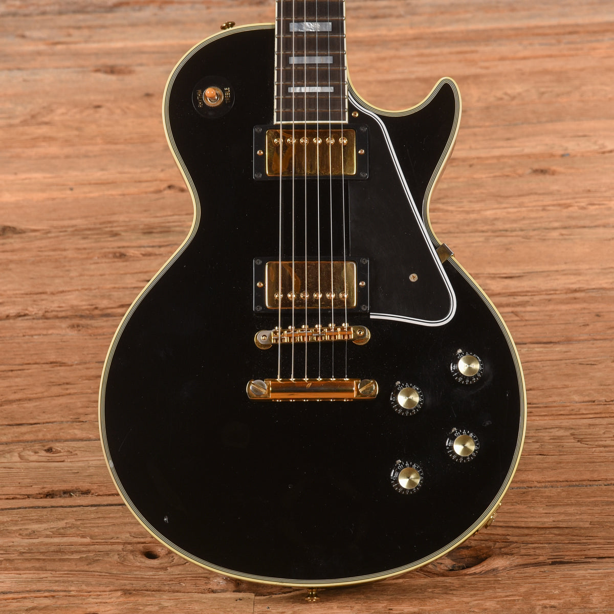 Gibson Custom 50th Anniversary 1960 Les Paul Custom Black Beauty Ebony 2010 Electric Guitars / Solid Body
