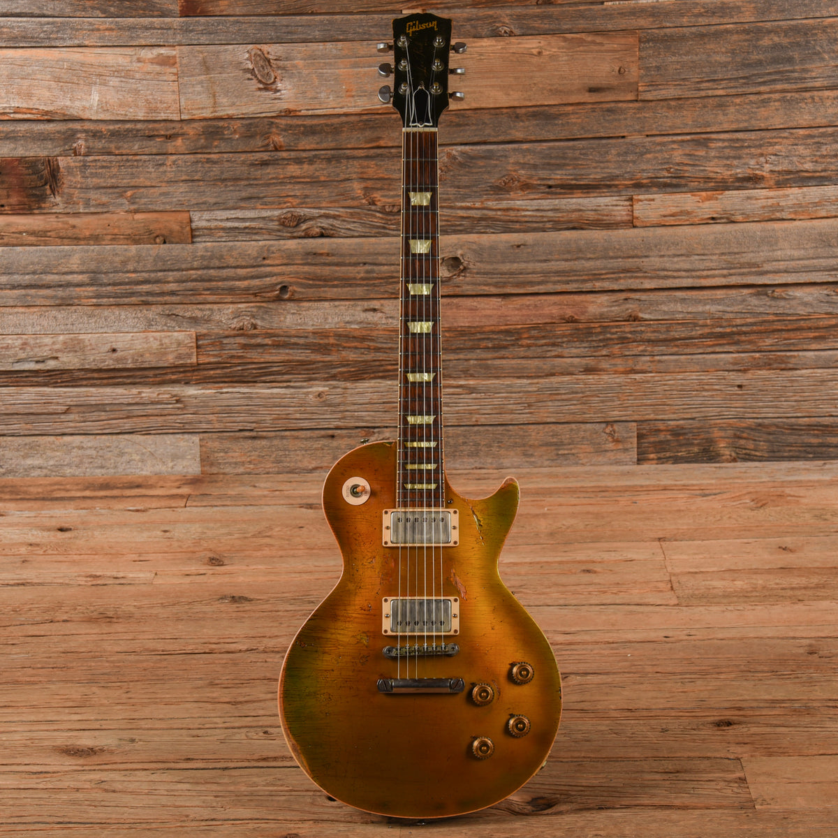 Gibson Custom '57 Les Paul Reissue Aftermarket Relic Goldtop 2013 Electric Guitars / Solid Body