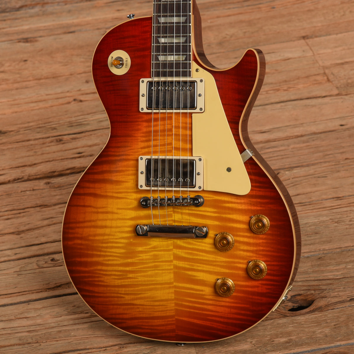 Gibson Custom '59 Les Paul Standard Reissue w/'59 Carmelita Neck VOS Red Sky Fade 2024 Electric Guitars / Solid Body