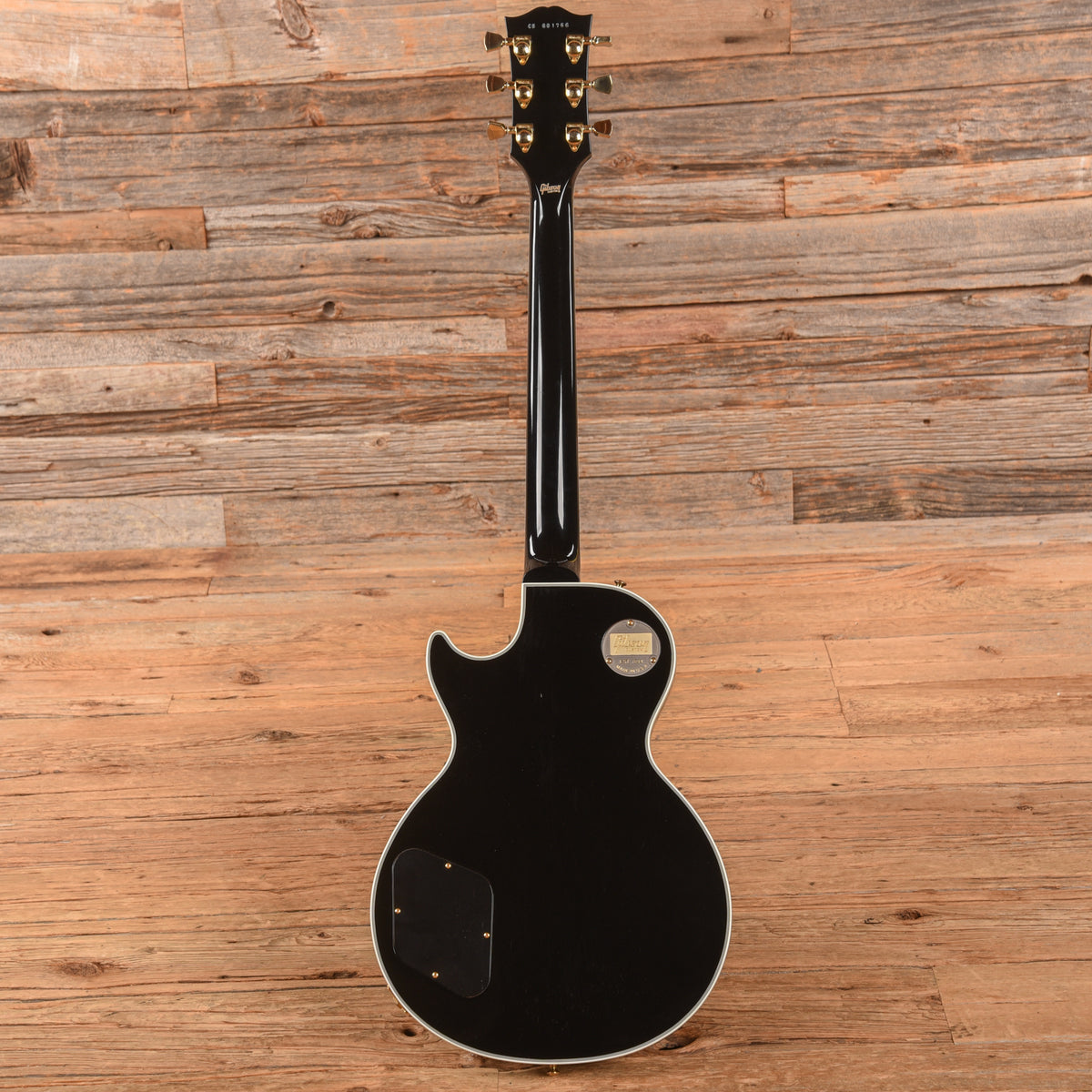 Gibson Custom Les Paul Custom Ebony 2016 Electric Guitars / Solid Body