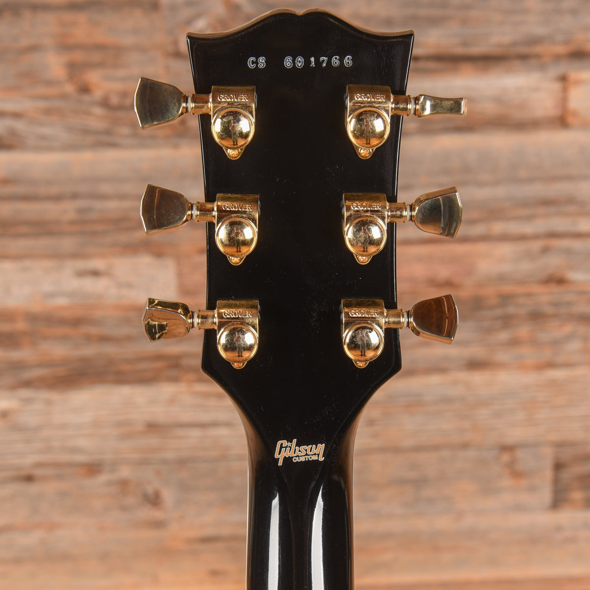 Gibson Custom Les Paul Custom Ebony 2016 Electric Guitars / Solid Body