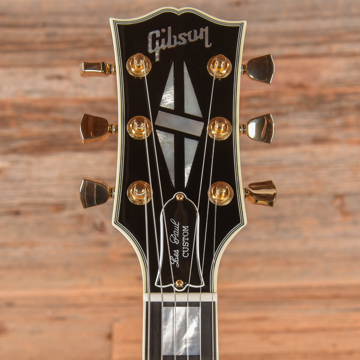 Gibson Custom Les Paul Custom Ebony 2016 Electric Guitars / Solid Body