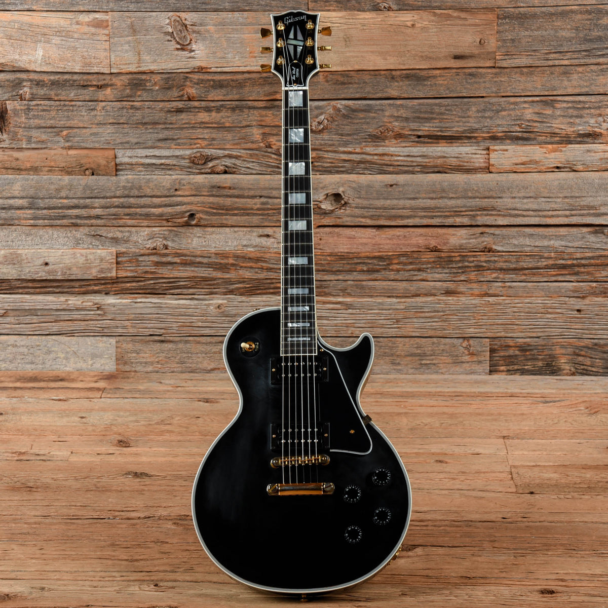 Gibson Custom Les Paul Custom Ebony 2019 Electric Guitars / Solid Body