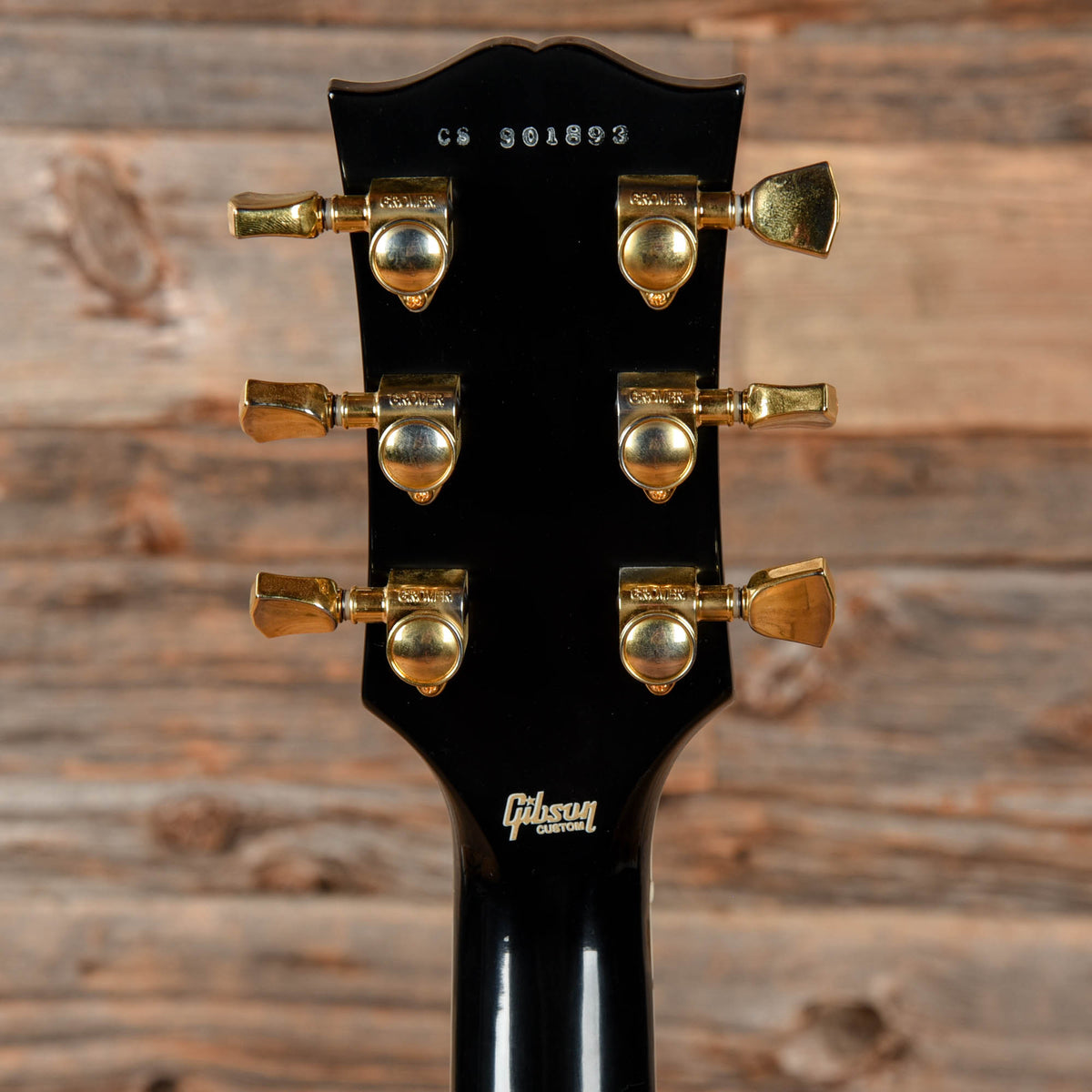 Gibson Custom Les Paul Custom Ebony 2019 Electric Guitars / Solid Body