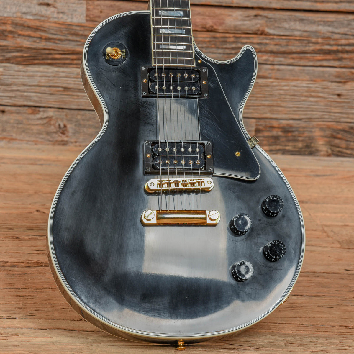 Gibson Custom Les Paul Custom Ebony 2019 Electric Guitars / Solid Body