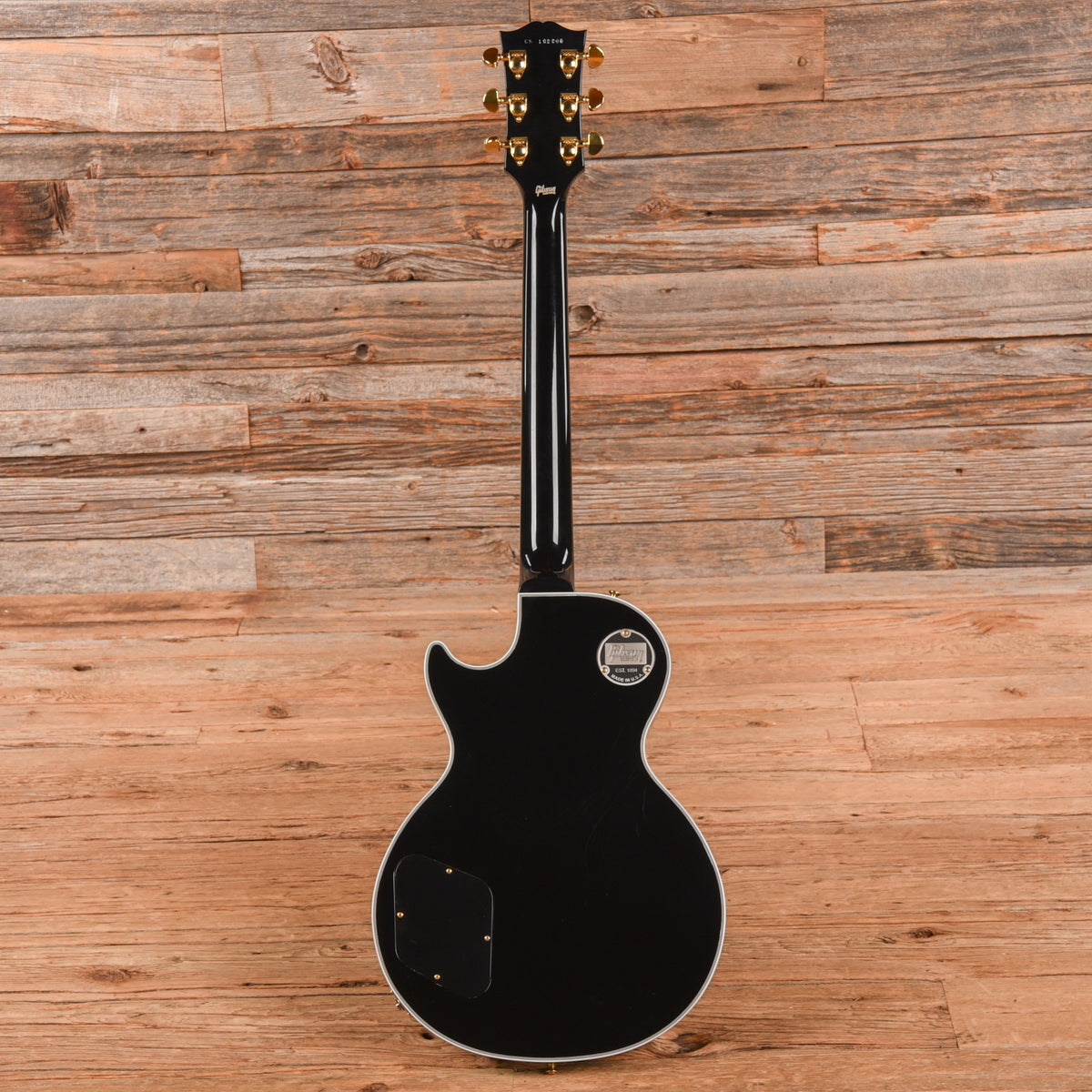 Gibson Custom Les Paul Custom Ebony 2021 Electric Guitars / Solid Body