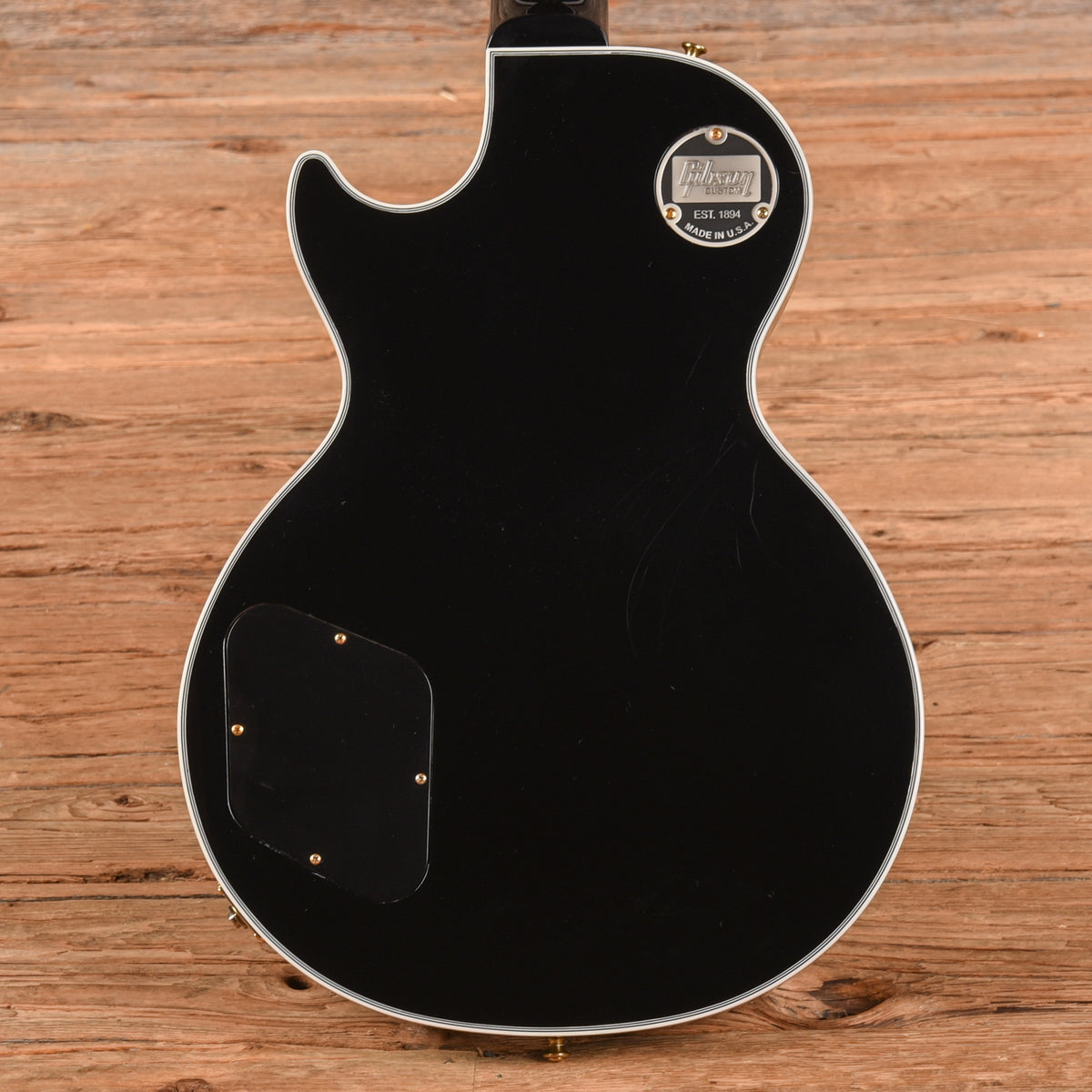Gibson Custom Les Paul Custom Ebony 2021 Electric Guitars / Solid Body