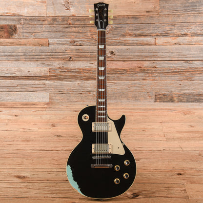 Gibson Custom Painted Over Series '60 Les Paul Standard Reissue Ebony Over Kerry Green 2016 Electric Guitars / Solid Body