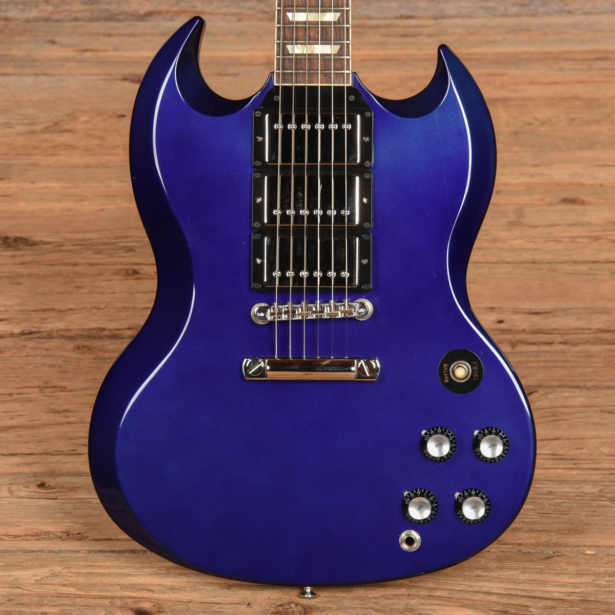 Gibson Custom SG Standard Fat Back Blue Electric Guitars / Solid Body